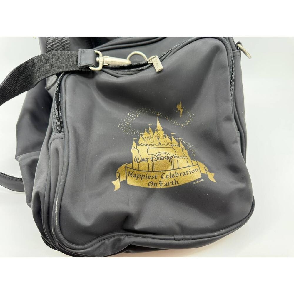 Gemline Disney World Duffel Bag Black Travel Carry On Convertible Multi Pocket - Picture 5 of 14
